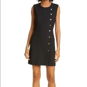 VERONICA BEARD Cutler Minidress (black), size 6